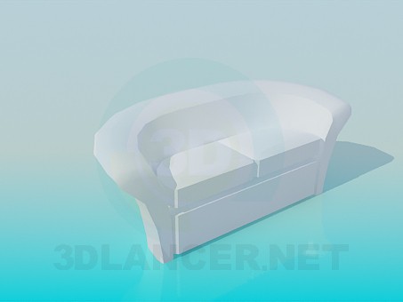 3d model Sofa - preview