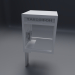 3d Telephone booth 2 model buy - render