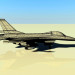 F-16 3D modelo Compro - render