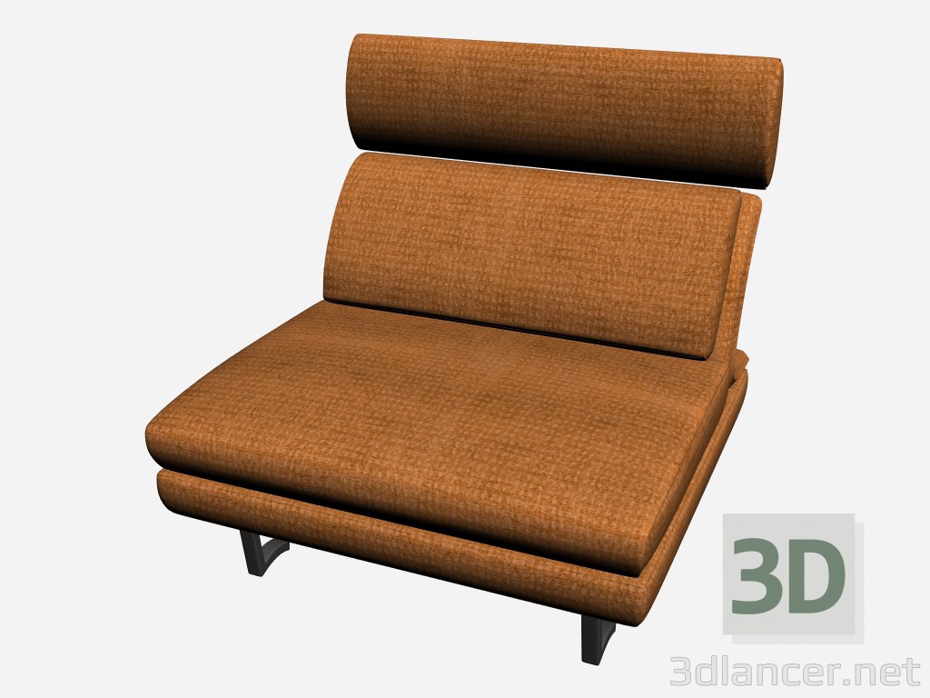 3d model Silla del parque - vista previa