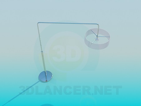 3D Modell Stehleuchte - Vorschau