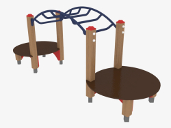 Complexe de jeux pour enfants Rukokhod (4004)