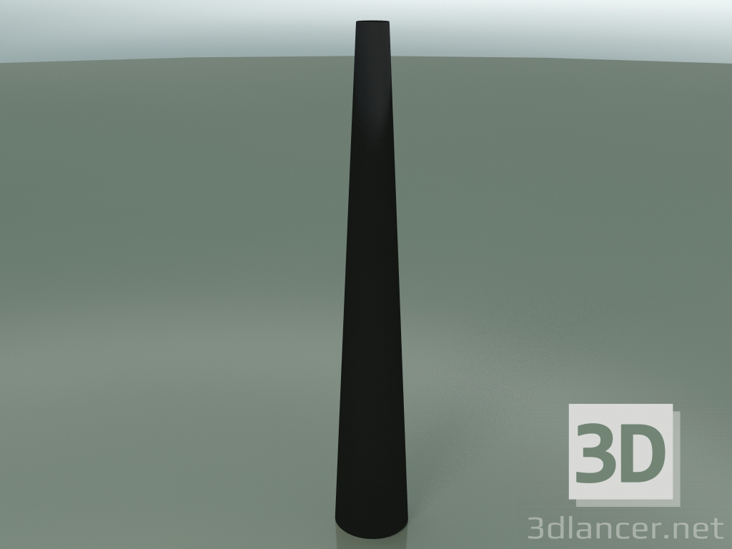 3d model Vase Vulcano Q344 (Black) - preview