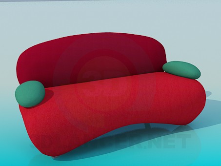 3d model Sofa - preview