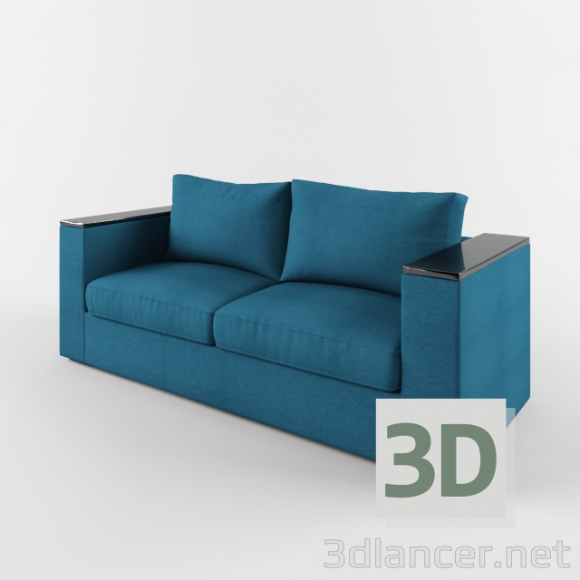 3d model Sofá - vista previa