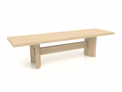 Banc VK (1400x400x350, bois blanc)