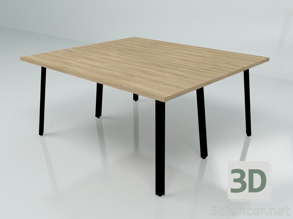 3D Modell Arbeitstisch Ogi A Bench BAG216 (1600x1410) - Vorschau