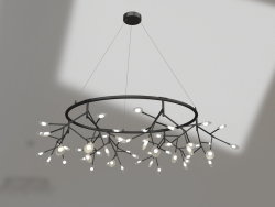 Chandelier Wetta black (transparent shades) (07521-54A,19(21))