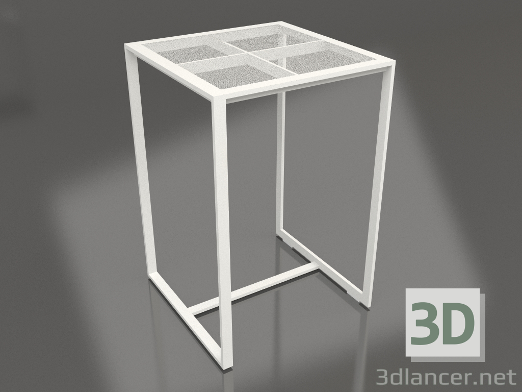 3d model Mesa de bar (gris ágata) - vista previa