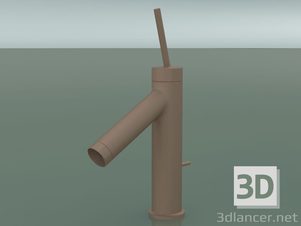 Modelo 3d Misturador monocomando de lavatório 90 (Bronze escovado, 10111140) - preview