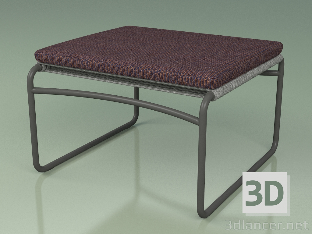 3d model Stool 711 (Metal Smoke) - preview