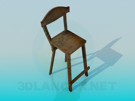 modello 3D Sedia - anteprima