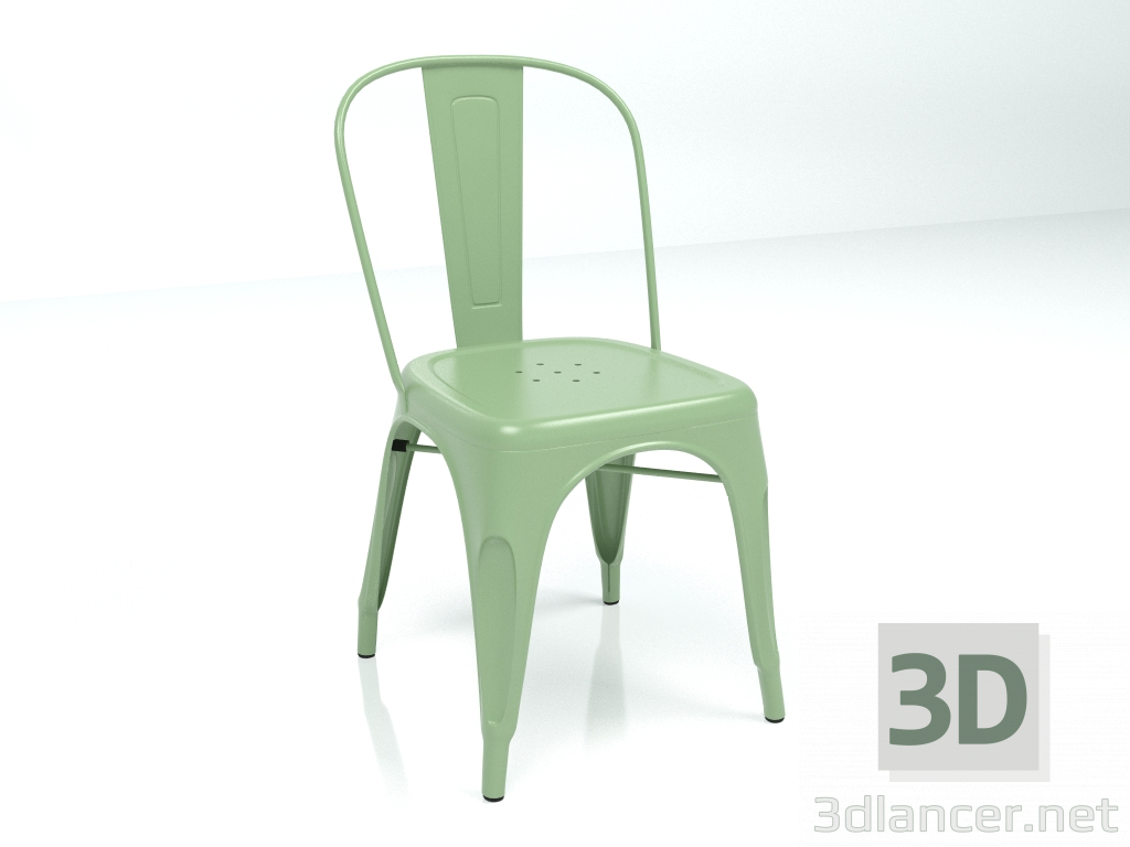 3d model Silla Marais Color (verde claro) - vista previa