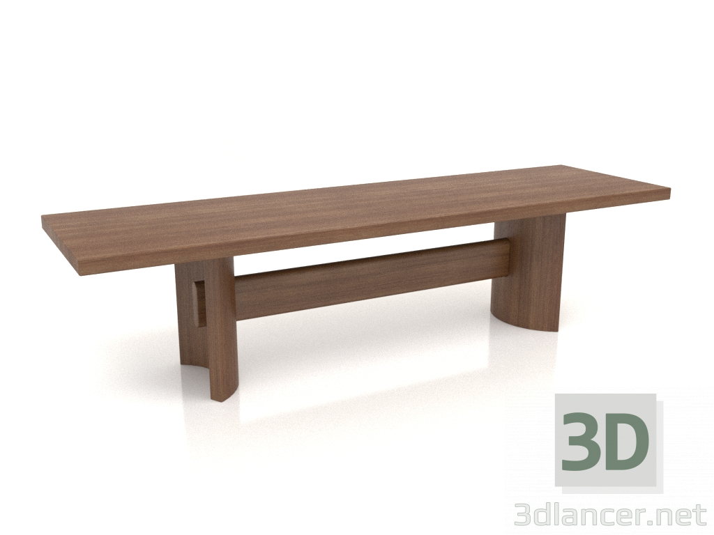 Modelo 3d Banco VK (1400x400x350, madeira marrom claro) - preview