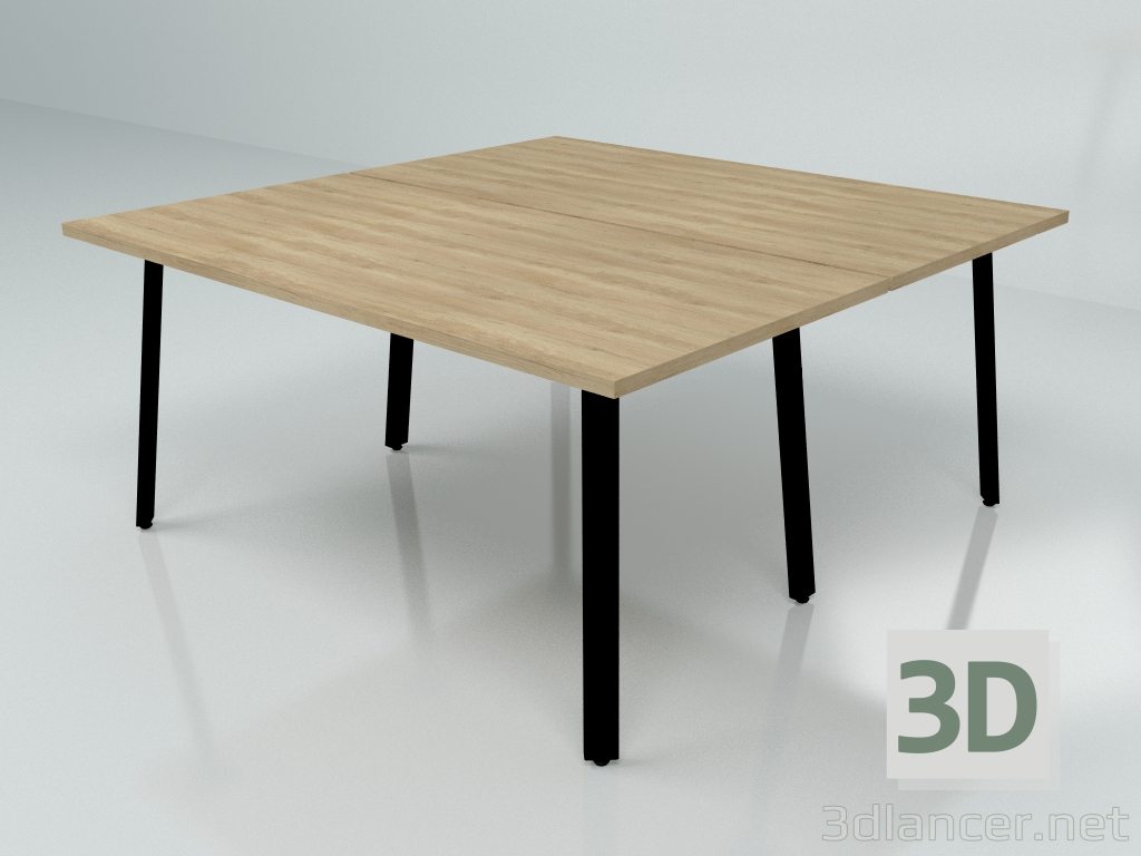 modello 3D Tavolo da lavoro Ogi A Bench BAG218 (1600x1610) - anteprima