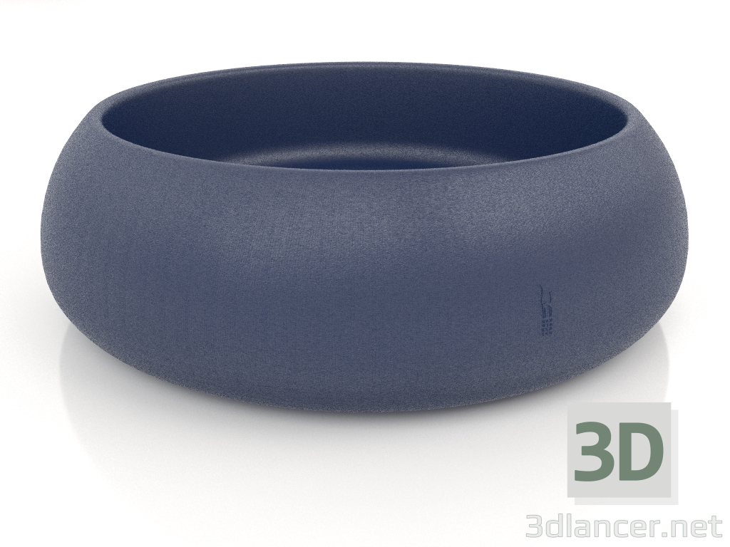 3d model Plant pot 4 (Night blue) - preview