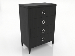 Cómoda alta (negro RAL 9005)