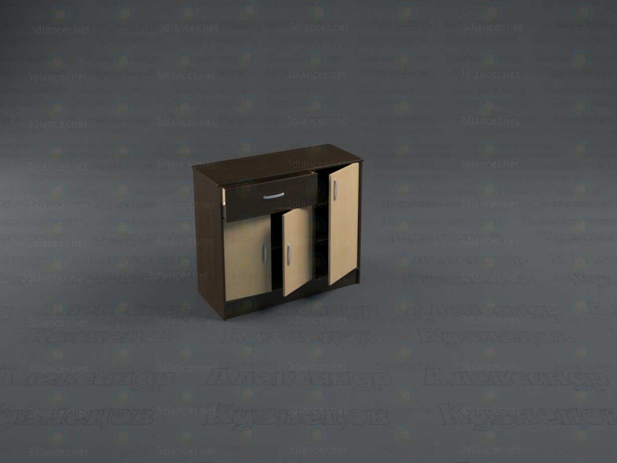 3d model Cajonera de Duet 2 - vista previa