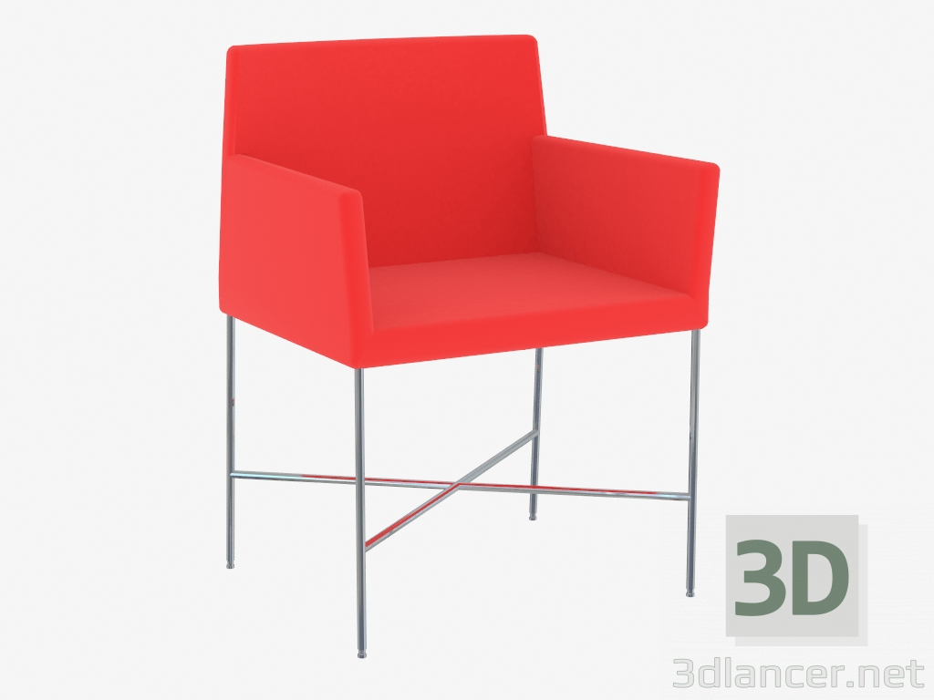 3d model Sillón Crossoft - vista previa