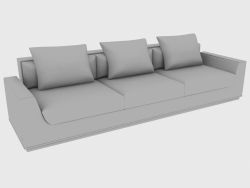 Canapé YURA SOFA (308x103xh72)