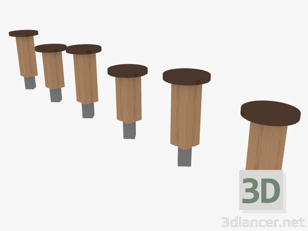 3d model Elemento de embellecimiento de cáñamo (4006) - vista previa