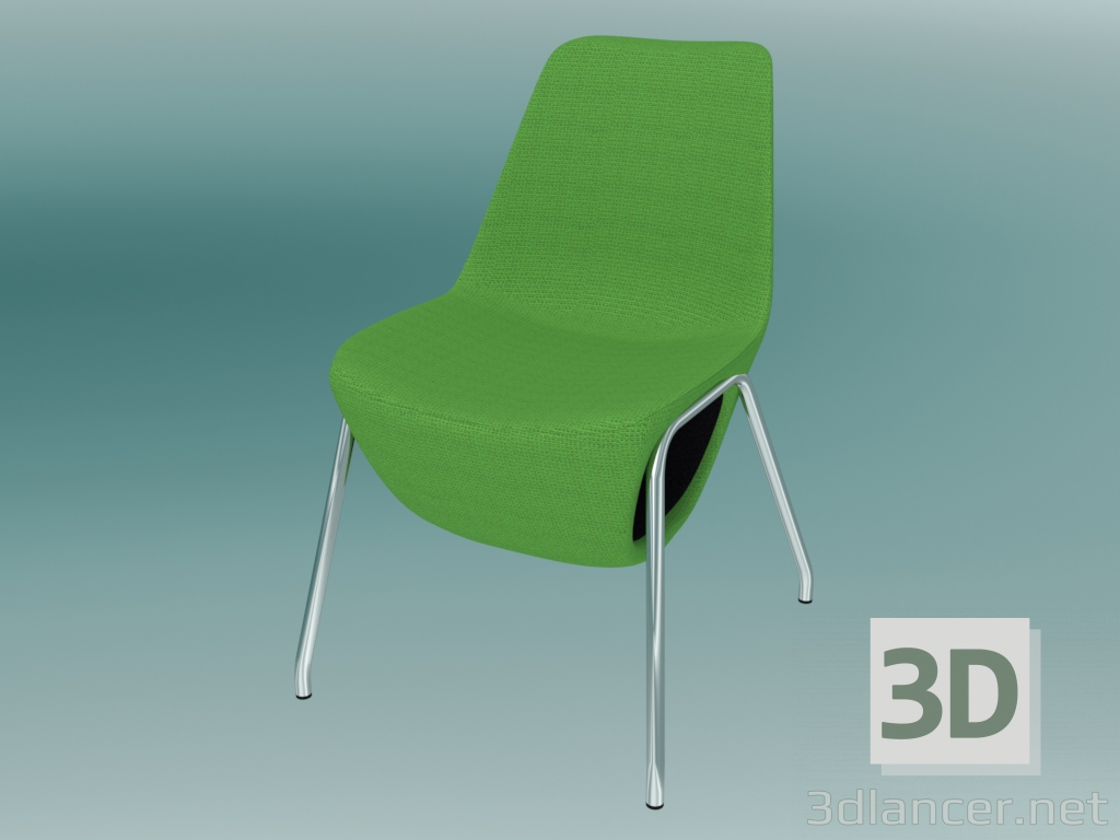 3d model Armchair (10H) - preview