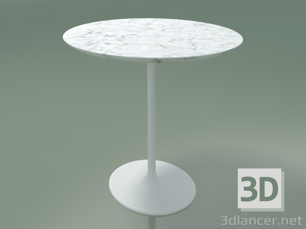 modèle 3D Table basse ovale 0743 (H 50 - 51х47 cm, marbre, V12) - preview