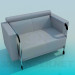 3d model Armchair for official premises - preview