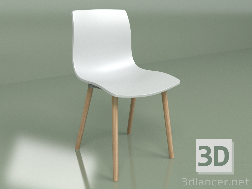 modello 3D Sedia di Baltimora - anteprima