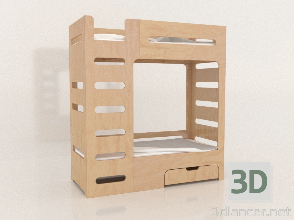 3d model Bunk bed MOVE EL (UVMEL0) - preview