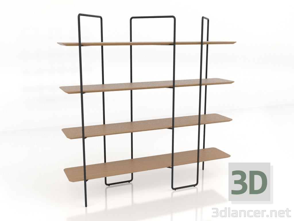 modèle 3D Rack modulaire 06 (3x4) - preview