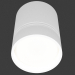 modèle 3D Lampe LED de surface (DL18481_WW-White R) - preview