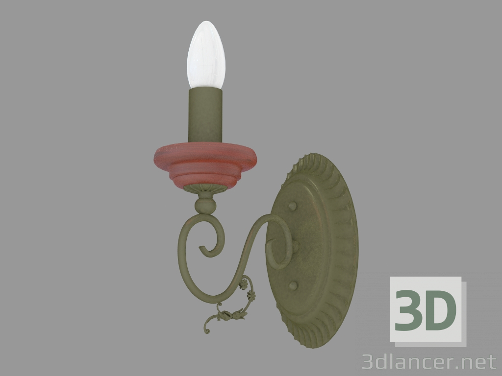 modello 3D Sconce Aria (1211-1W) - anteprima