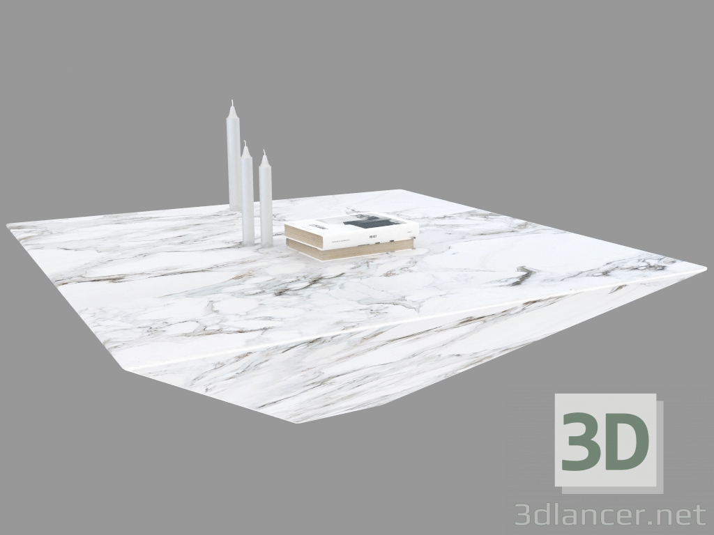 3d model Mesa de centro Lythos (luz) - vista previa