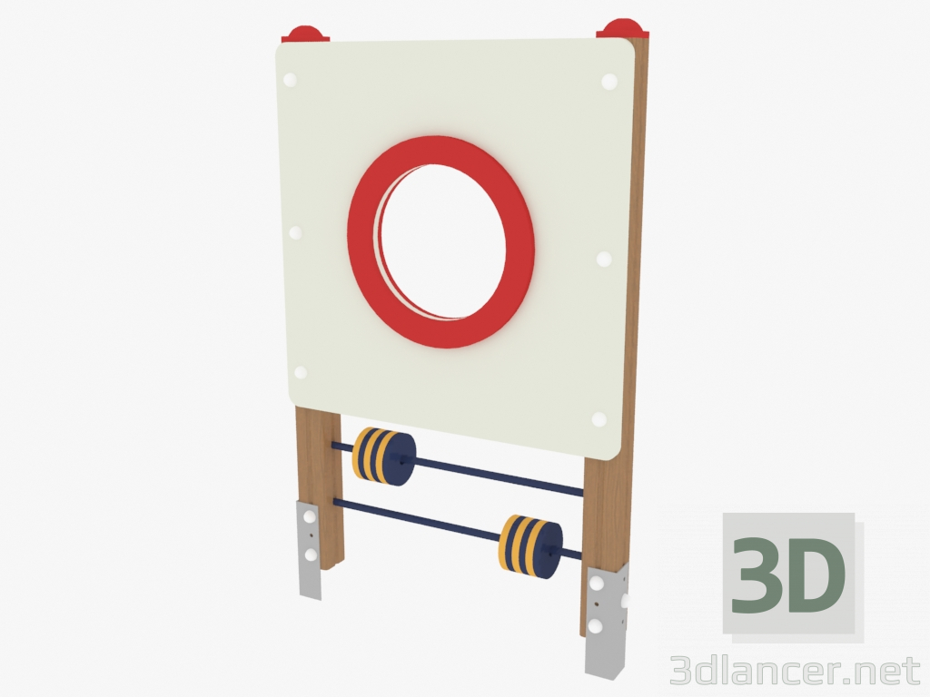 3d model Panel de propósito de juego (4007) - vista previa