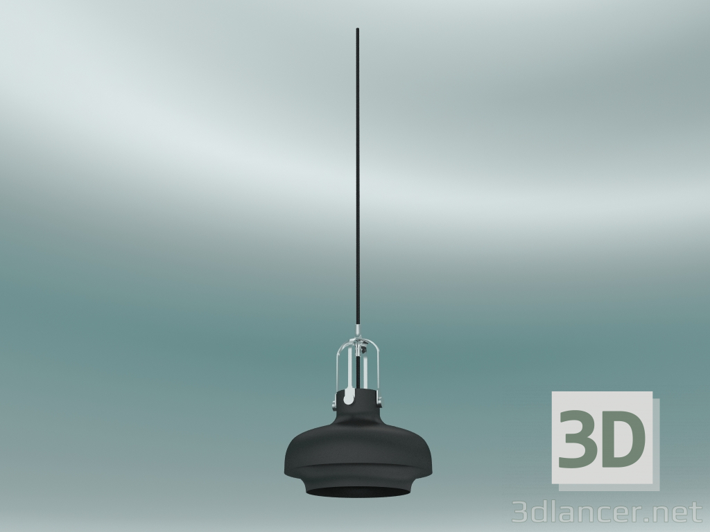 modèle 3D Suspension Copenhagen (SC6, Ø20cm H 25cm, Noir mat) - preview