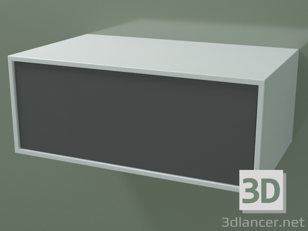 3d model Caja (8AUBAA01, Glacier White C01, HPL P05, L 60, P 36, H 24 cm) - vista previa