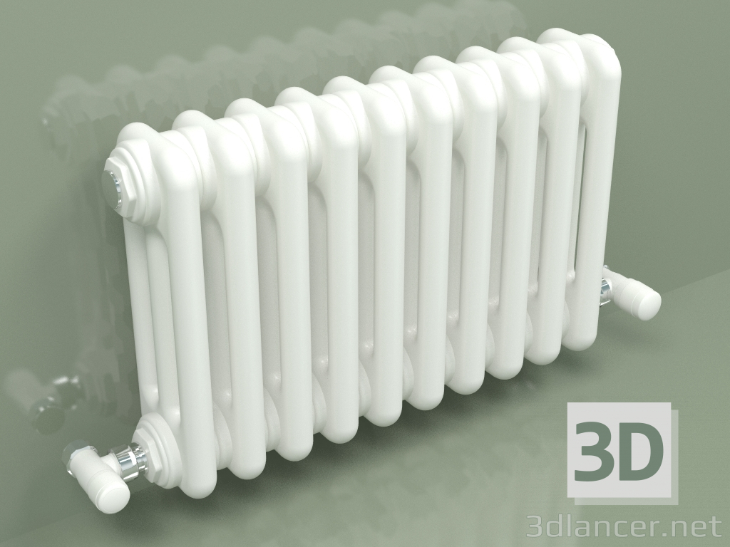 3d model Radiator TESI 3 (H 300 10EL, Standard white) - preview