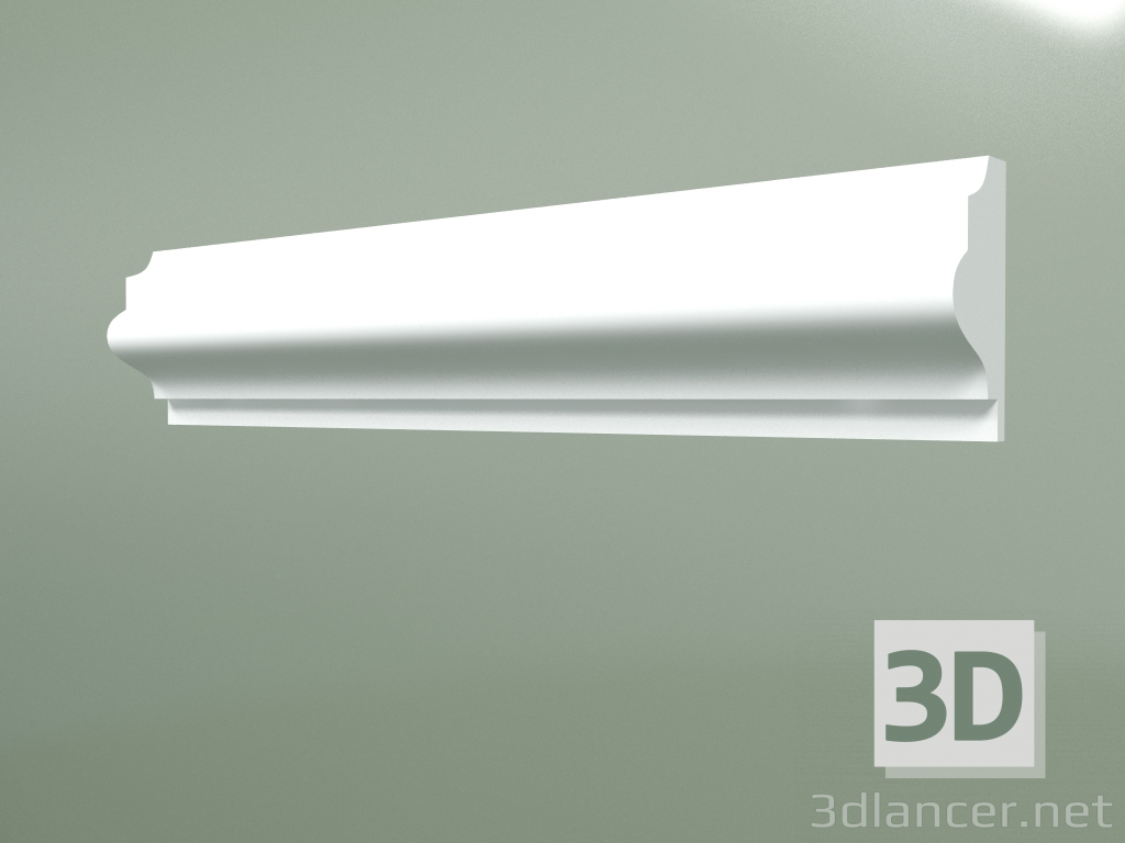 3d model Gypsum molding MT251 - preview