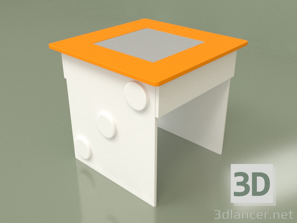 3d model Mesa de juego con parque infantil (Mango) - vista previa