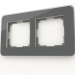 3d model Glass frame for 2 posts Elite (graphite) - preview