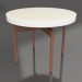 3d model Round coffee table Ø60 (White, DEKTON Danae) - preview