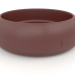 3d model Plant pot 4 (Wine red) - preview