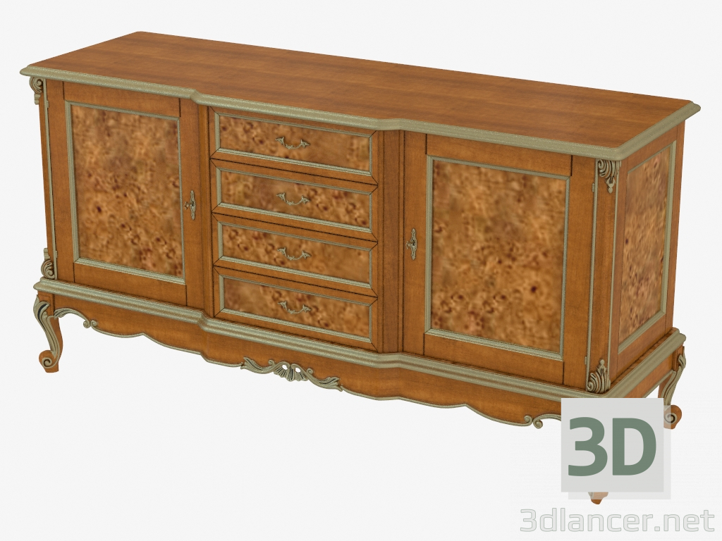 modèle 3D Casanova Buffet (12106) - preview