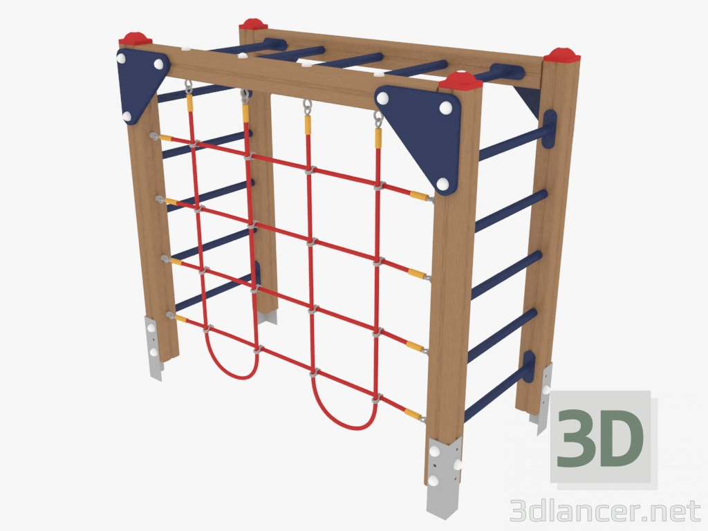 3d model Complejo de juegos para niños (4008) - vista previa