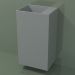 3d model Lavabo de pared (03UN26103, Silver Grey C35, L 48, P 36, H 85 cm) - vista previa