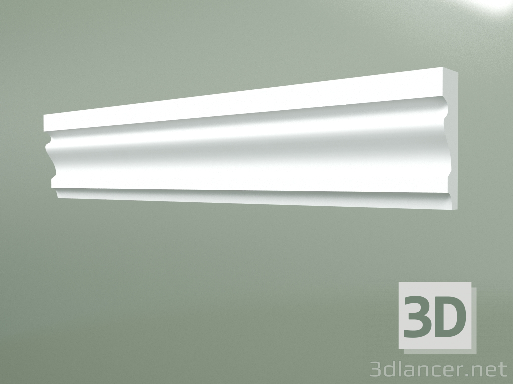 3d model Gypsum molding MT252 - preview