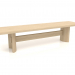 3d model Bench VK (1600x400x350, wood white) - preview