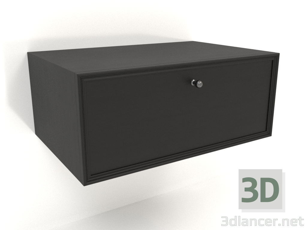 modello 3D Pensile TM 14 (600x400x250, legno nero) - anteprima