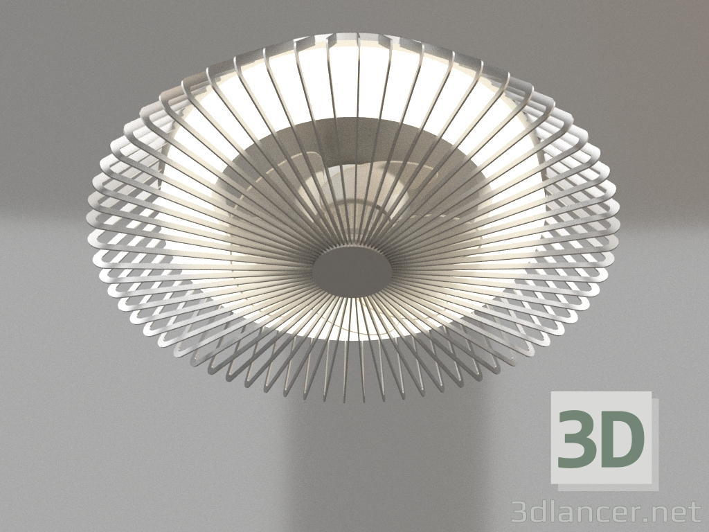 Modelo 3d Lustre-ventilador de teto (7122) - preview